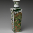 Chinese vase, 1662-1722.
